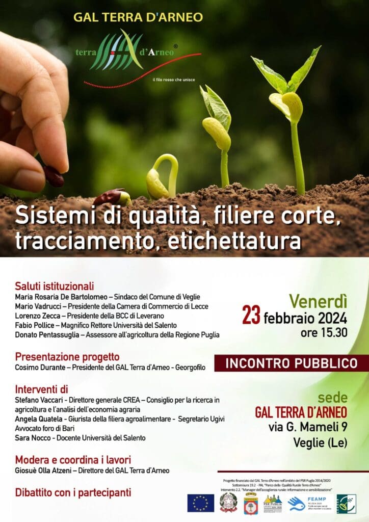 GAL Terra D'Arneo Qualita Filiere
